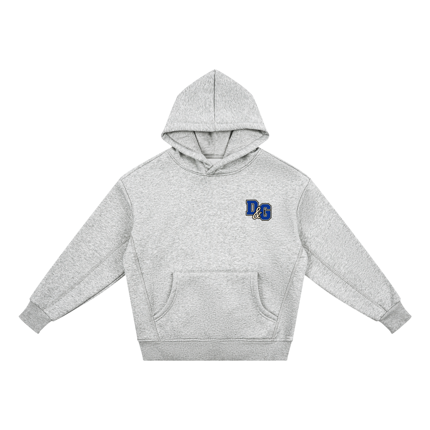 Flower Gray youth hoodie front