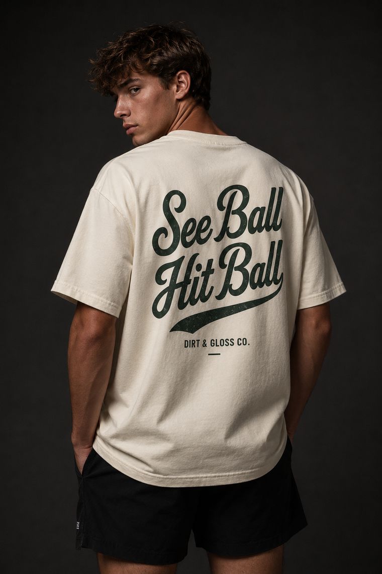 See Ball Hit Ball — Vintage Tee